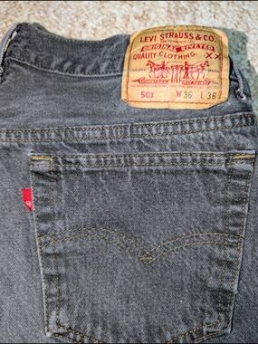 Vintage Oct 1991 Levi's 501 Original Button Fly Jeans - Made in USA